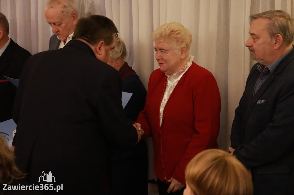 Fotorelacja: Wigilijne spotkanie członków Stowarzyszenia Ruch Harcerski CZUWAJ w Zawierciu