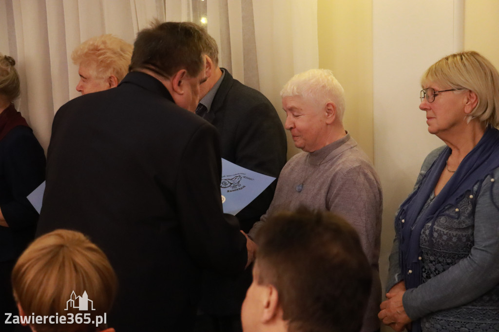 Fotorelacja: Wigilijne spotkanie członków Stowarzyszenia Ruch Harcerski CZUWAJ w Zawierciu