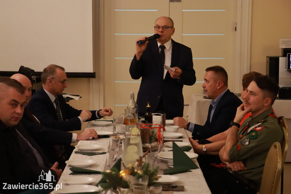 Fotorelacja: 2 Wigilijne spotkanie członków Stowarzyszenia Ruch Harcerski CZUWAJ w Zawierciu