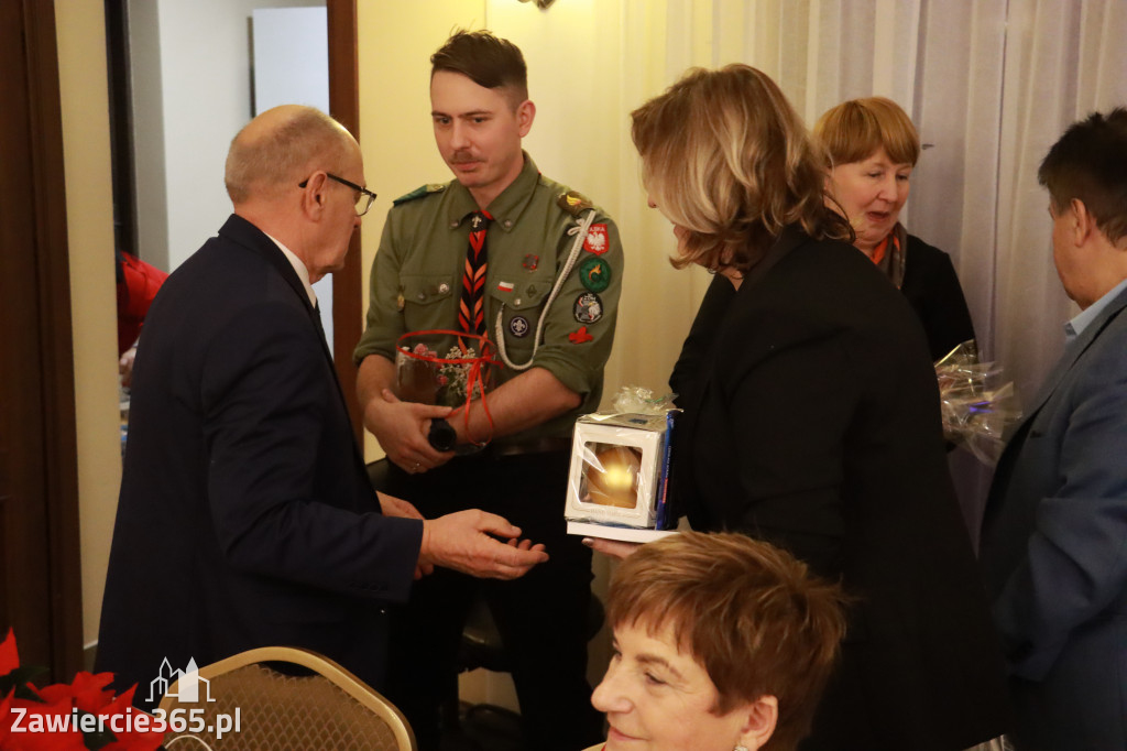 Fotorelacja: 2 Wigilijne spotkanie członków Stowarzyszenia Ruch Harcerski CZUWAJ w Zawierciu