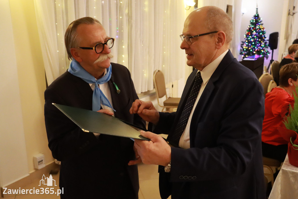 Fotorelacja: 2 Wigilijne spotkanie członków Stowarzyszenia Ruch Harcerski CZUWAJ w Zawierciu