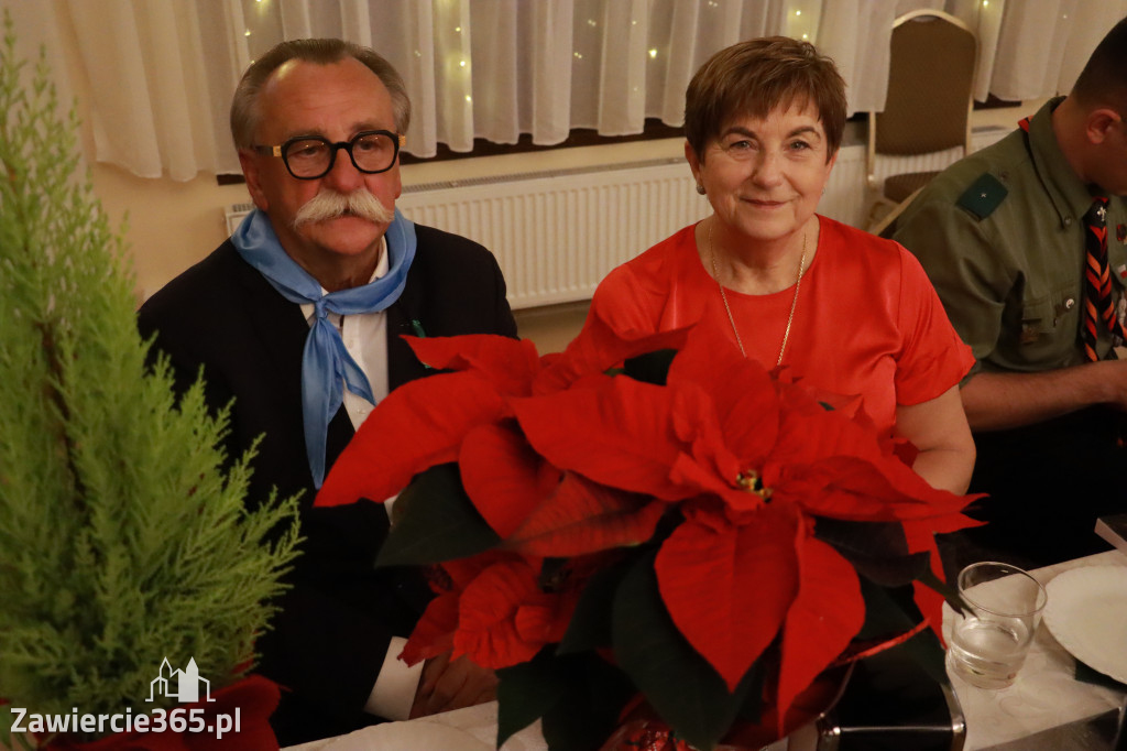 Fotorelacja: 2 Wigilijne spotkanie członków Stowarzyszenia Ruch Harcerski CZUWAJ w Zawierciu