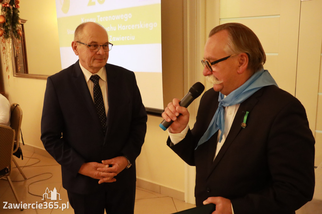 Fotorelacja: 2 Wigilijne spotkanie członków Stowarzyszenia Ruch Harcerski CZUWAJ w Zawierciu