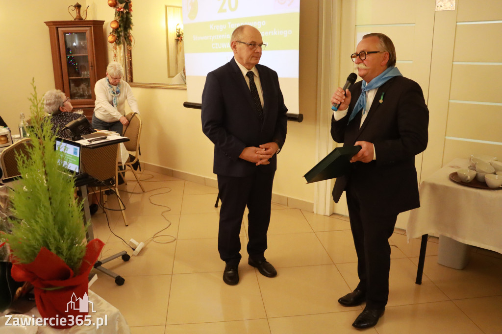 Fotorelacja: 2 Wigilijne spotkanie członków Stowarzyszenia Ruch Harcerski CZUWAJ w Zawierciu