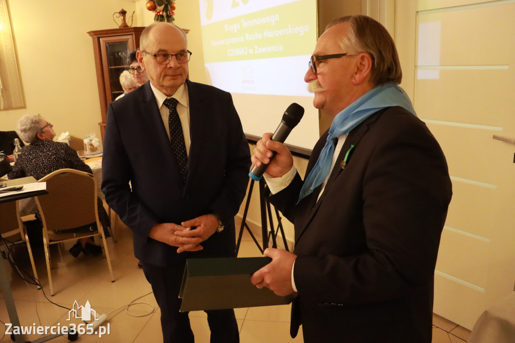 Fotorelacja: 2 Wigilijne spotkanie członków Stowarzyszenia Ruch Harcerski CZUWAJ w Zawierciu