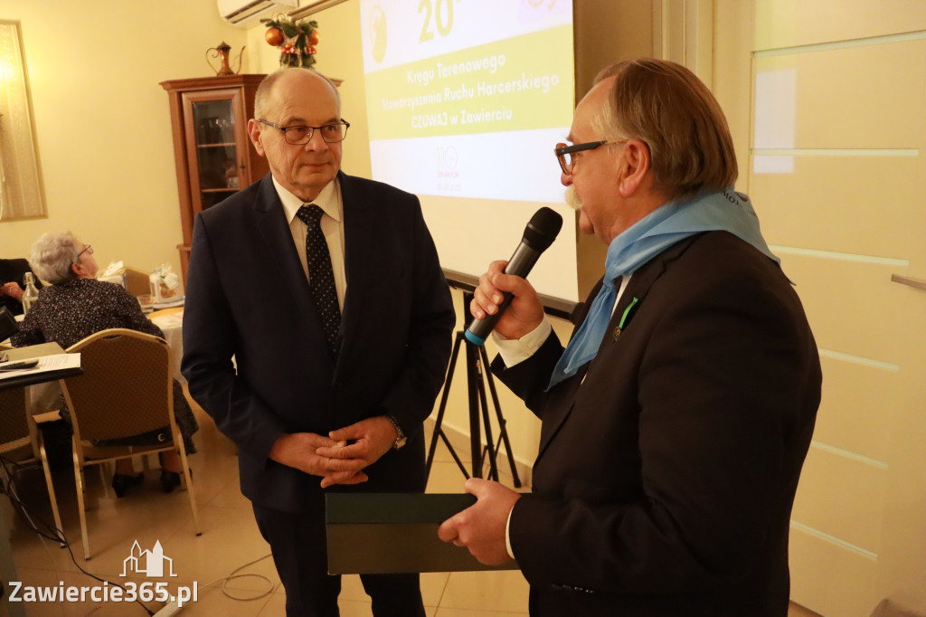 Fotorelacja: 2 Wigilijne spotkanie członków Stowarzyszenia Ruch Harcerski CZUWAJ w Zawierciu