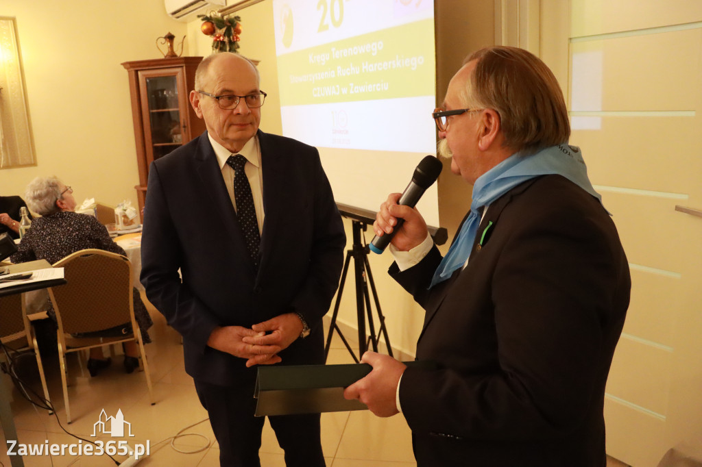 Fotorelacja: 2 Wigilijne spotkanie członków Stowarzyszenia Ruch Harcerski CZUWAJ w Zawierciu