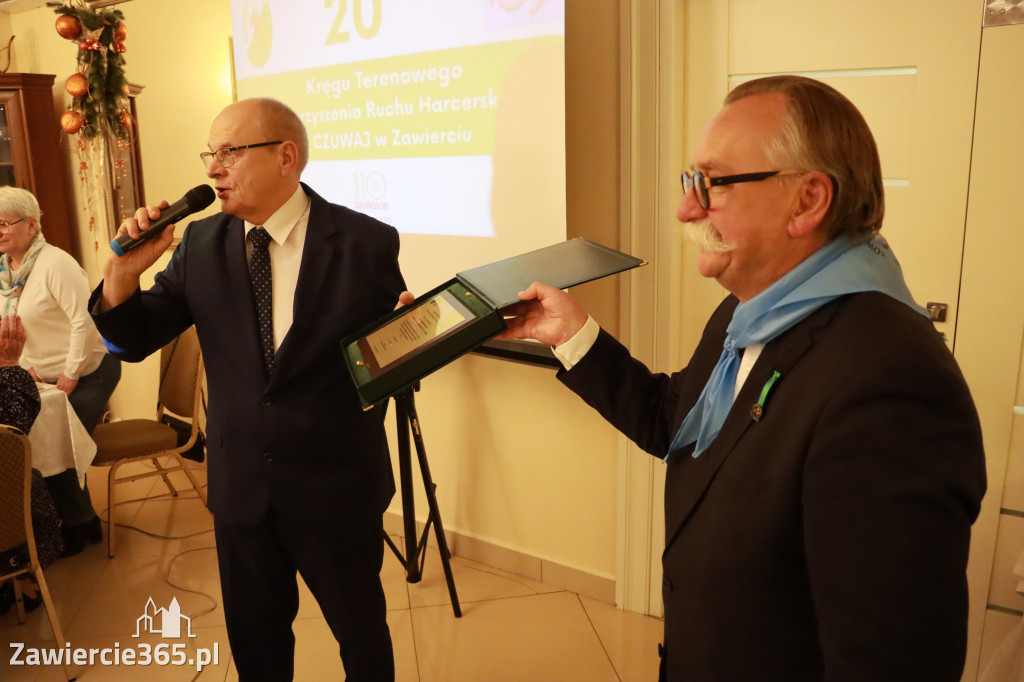 Fotorelacja: 2 Wigilijne spotkanie członków Stowarzyszenia Ruch Harcerski CZUWAJ w Zawierciu