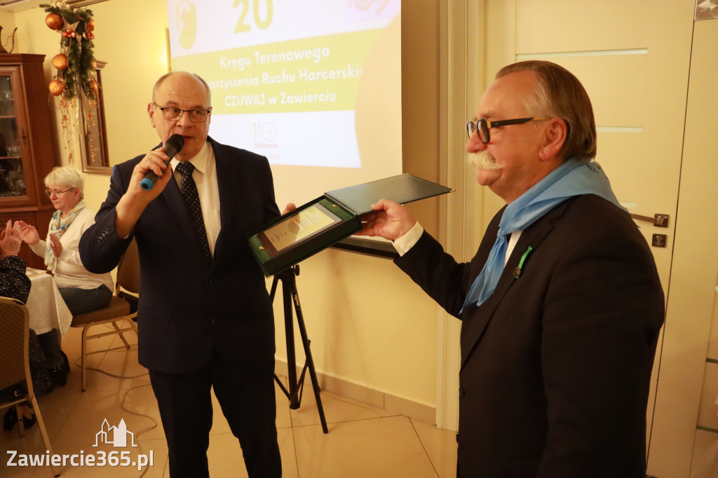 Fotorelacja: 2 Wigilijne spotkanie członków Stowarzyszenia Ruch Harcerski CZUWAJ w Zawierciu