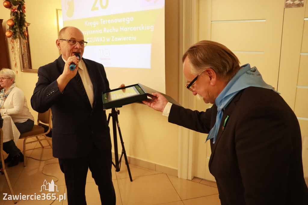 Fotorelacja: 2 Wigilijne spotkanie członków Stowarzyszenia Ruch Harcerski CZUWAJ w Zawierciu