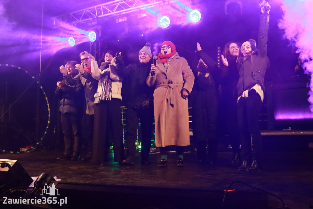 Fotorelacja: Zawierciański Sylwester 2025