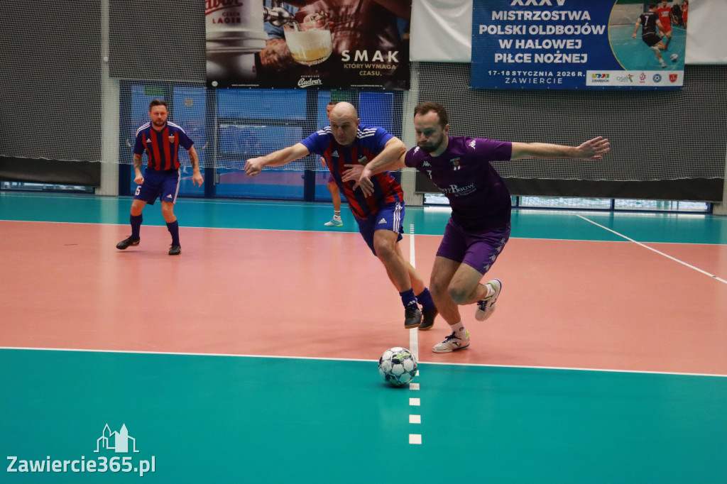 Fotorelacja I: XXXV Mistrzostwa Polski Oldbojów w halowej piłce nożnej w Zawierciu
