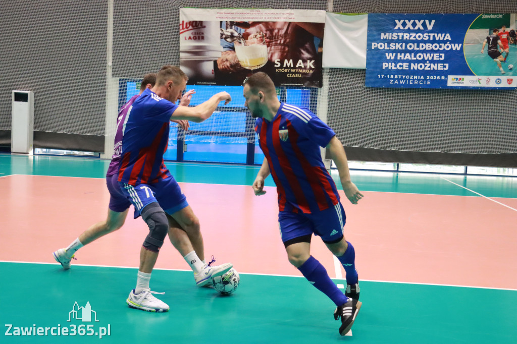 Fotorelacja I: XXXV Mistrzostwa Polski Oldbojów w halowej piłce nożnej w Zawierciu