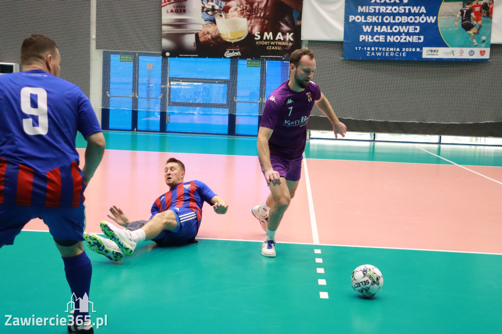 Fotorelacja I: XXXV Mistrzostwa Polski Oldbojów w halowej piłce nożnej w Zawierciu