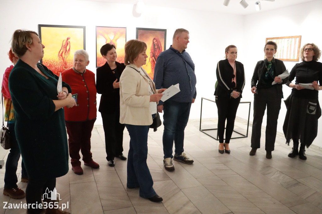 Fotorelacja: Finisaż wystawy „ARTYŚCI NA 110” w Zawierciu