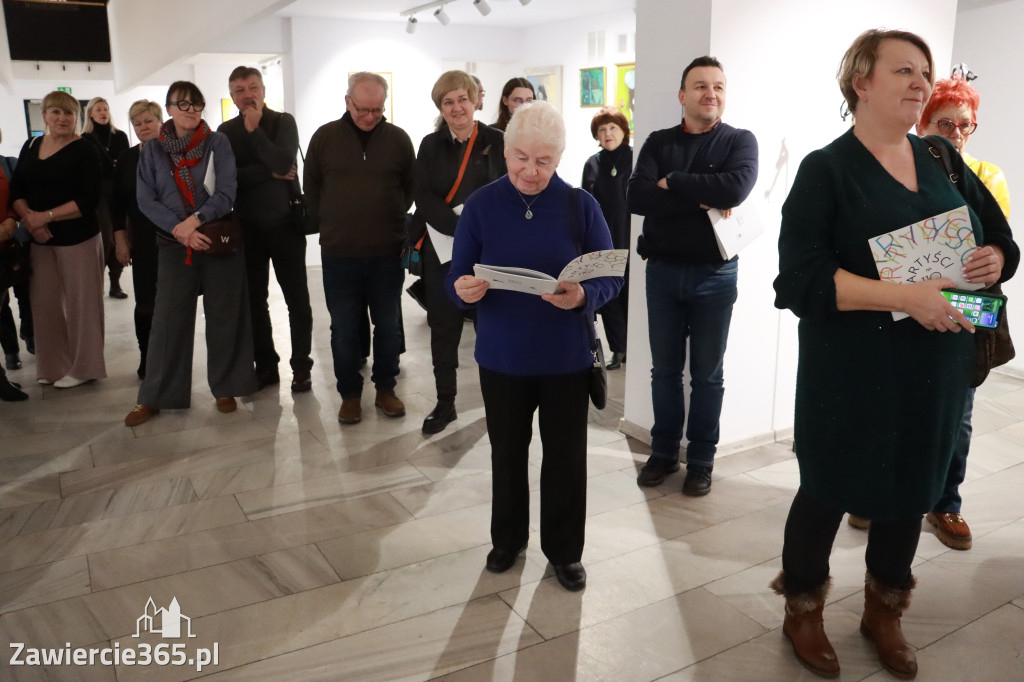 Fotorelacja: Finisaż wystawy „ARTYŚCI NA 110” w Zawierciu