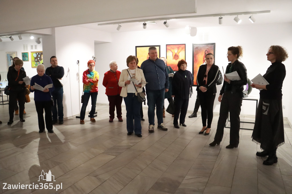 Fotorelacja: Finisaż wystawy „ARTYŚCI NA 110” w Zawierciu