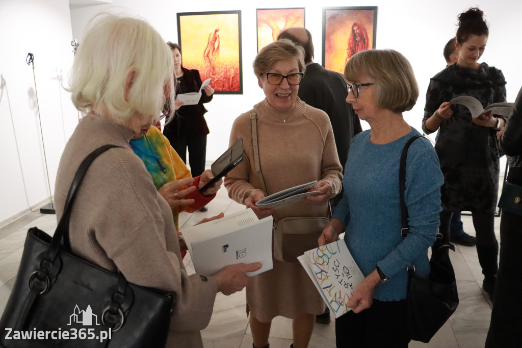 Fotorelacja: Finisaż wystawy „ARTYŚCI NA 110” w Zawierciu