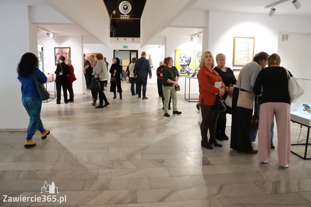Fotorelacja: Finisaż wystawy „ARTYŚCI NA 110” w Zawierciu