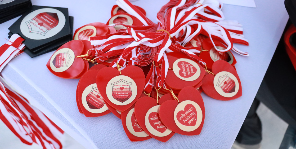 Fotorelacja: Bieg i Nordic Walking dla WOŚP w Zawierciu!