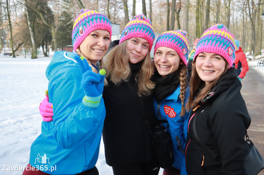 Fotorelacja: Bieg i Nordic Walking dla WOŚP w Zawierciu!
