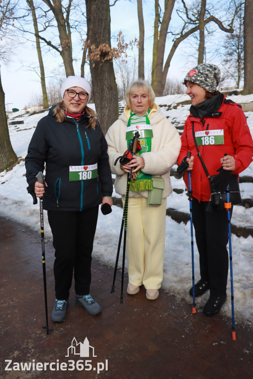 Fotorelacja: Bieg i Nordic Walking dla WOŚP w Zawierciu!