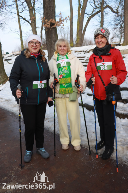 Fotorelacja: Bieg i Nordic Walking dla WOŚP w Zawierciu!