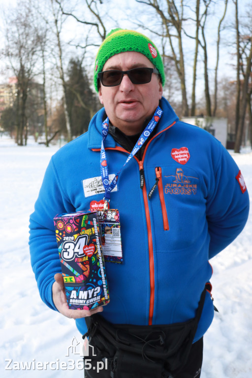 Fotorelacja: Bieg i Nordic Walking dla WOŚP w Zawierciu!