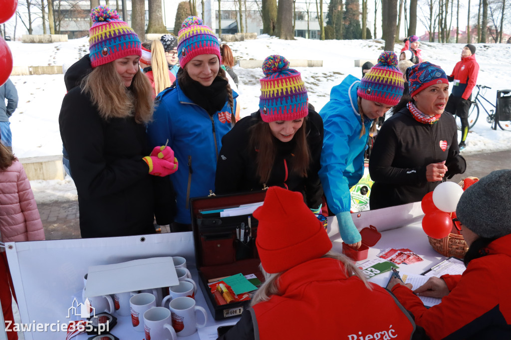 Fotorelacja: Bieg i Nordic Walking dla WOŚP w Zawierciu!