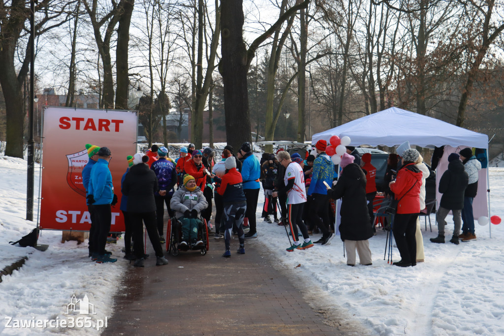 Fotorelacja: Bieg i Nordic Walking dla WOŚP w Zawierciu!