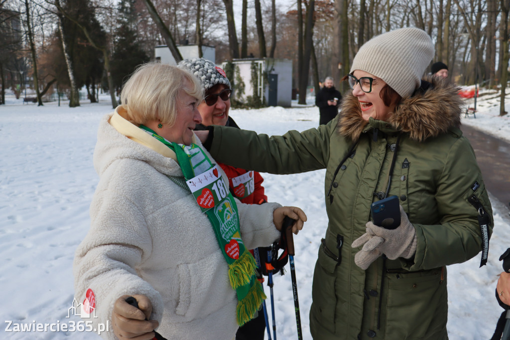 Fotorelacja: Bieg i Nordic Walking dla WOŚP w Zawierciu!