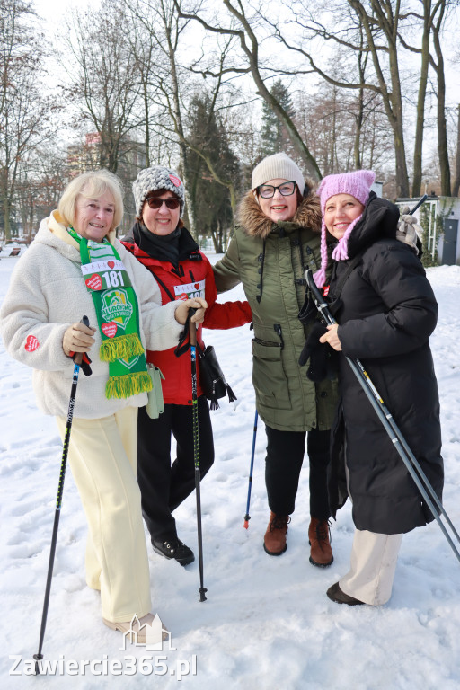 Fotorelacja: Bieg i Nordic Walking dla WOŚP w Zawierciu!