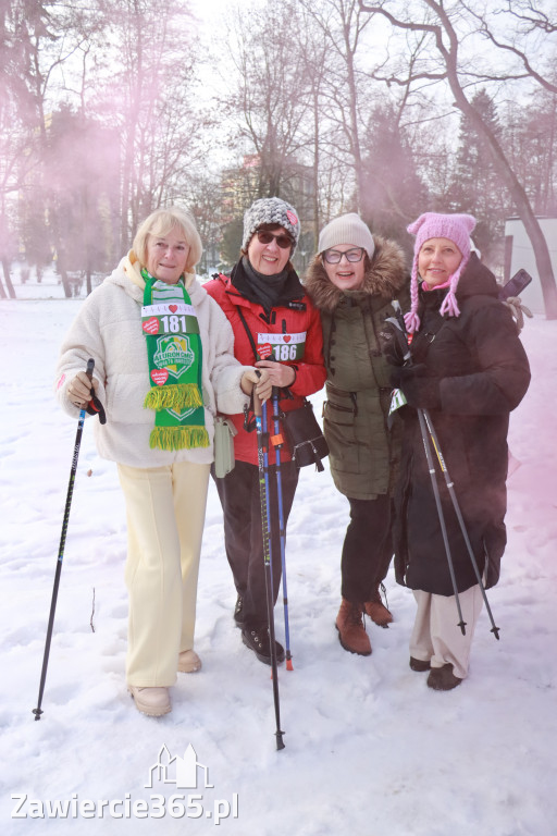 Fotorelacja: Bieg i Nordic Walking dla WOŚP w Zawierciu!