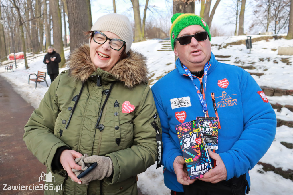 Fotorelacja: Bieg i Nordic Walking dla WOŚP w Zawierciu!