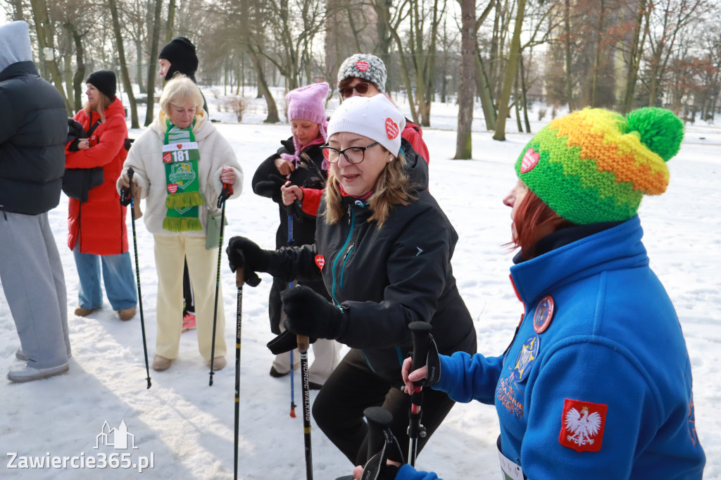 Fotorelacja: Bieg i Nordic Walking dla WOŚP w Zawierciu!