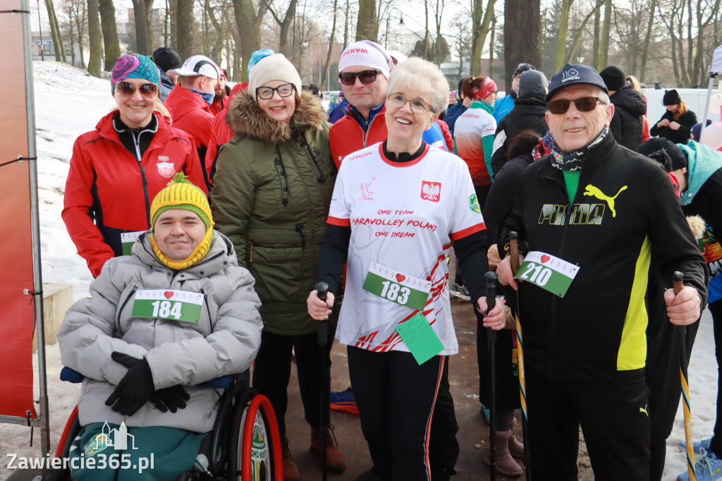 Fotorelacja: Bieg i Nordic Walking dla WOŚP w Zawierciu!