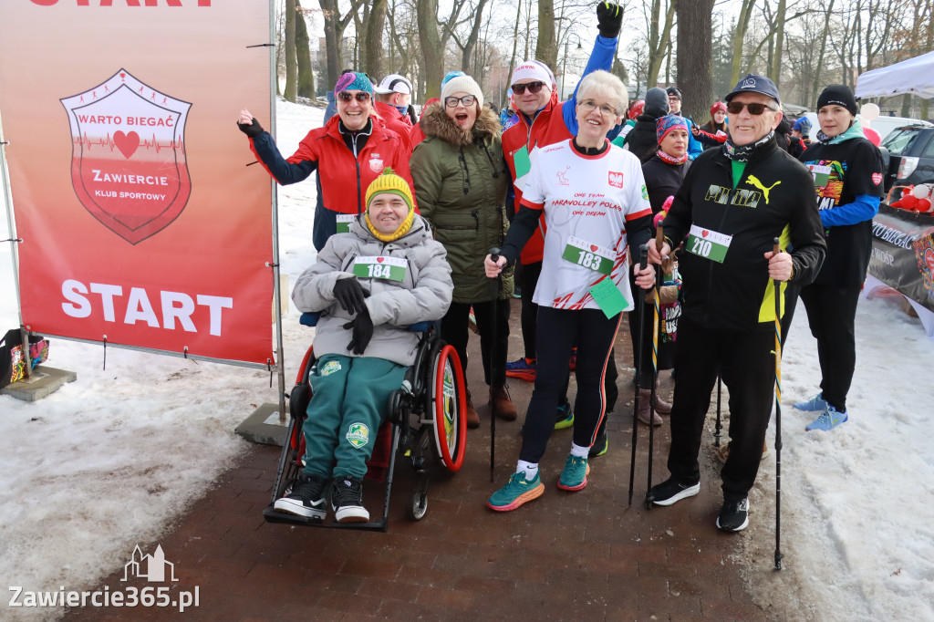 Fotorelacja: Bieg i Nordic Walking dla WOŚP w Zawierciu!