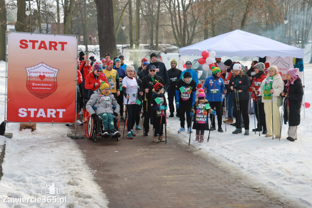 Fotorelacja: Bieg i Nordic Walking dla WOŚP w Zawierciu!