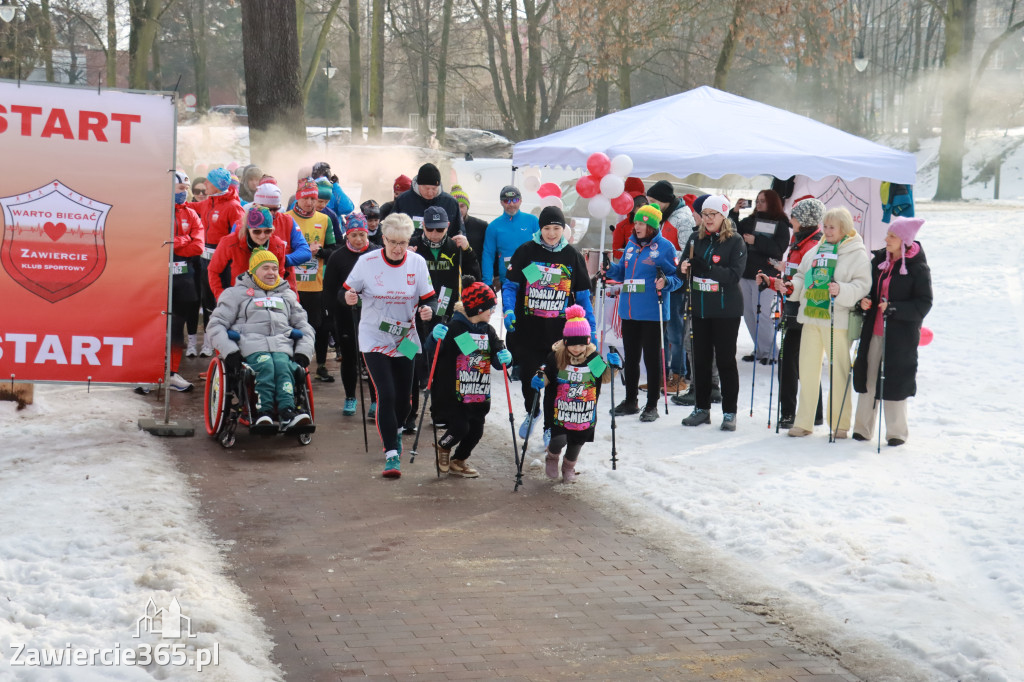 Fotorelacja: Bieg i Nordic Walking dla WOŚP w Zawierciu!