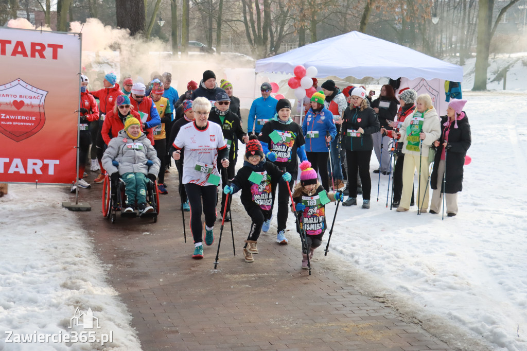 Fotorelacja: Bieg i Nordic Walking dla WOŚP w Zawierciu!