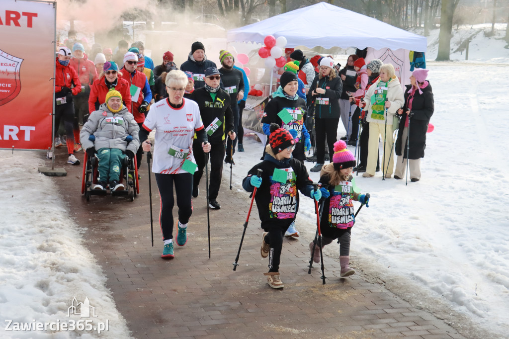 Fotorelacja: Bieg i Nordic Walking dla WOŚP w Zawierciu!