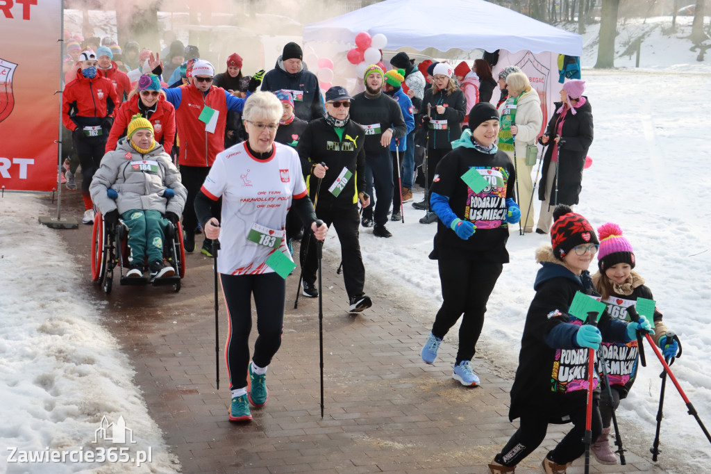 Fotorelacja: Bieg i Nordic Walking dla WOŚP w Zawierciu!