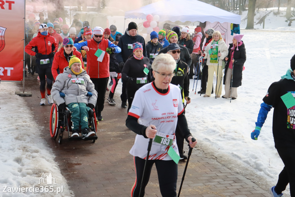 Fotorelacja: Bieg i Nordic Walking dla WOŚP w Zawierciu!