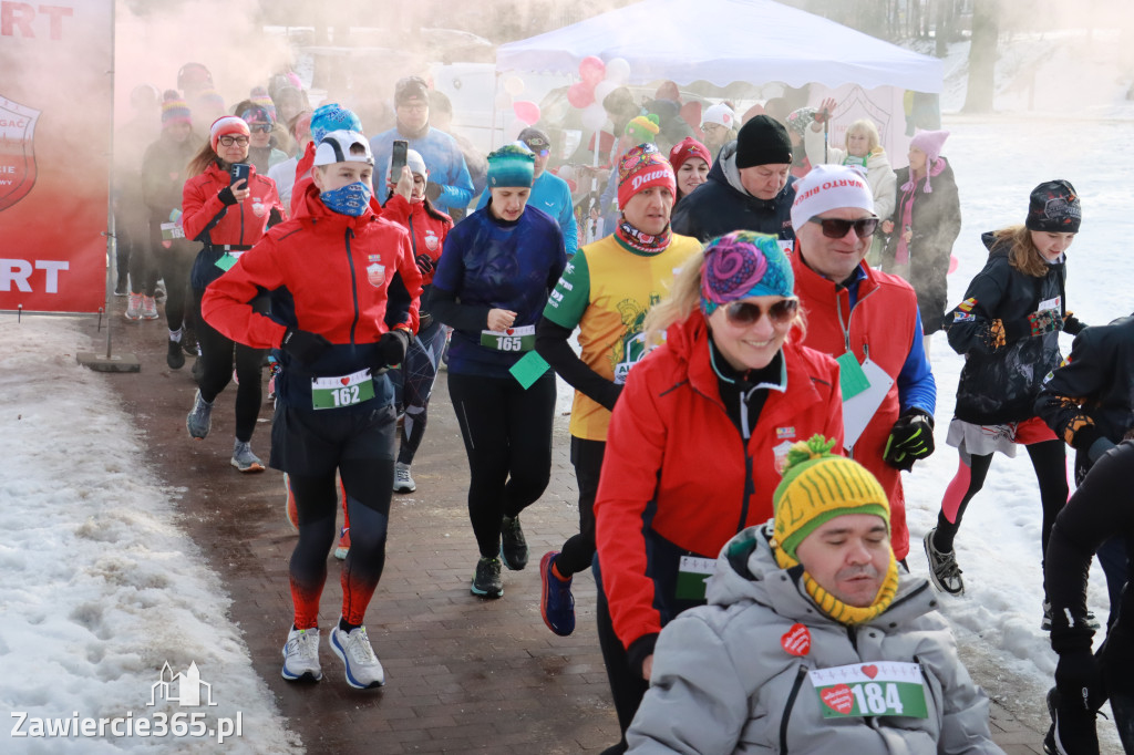 Fotorelacja: Bieg i Nordic Walking dla WOŚP w Zawierciu!
