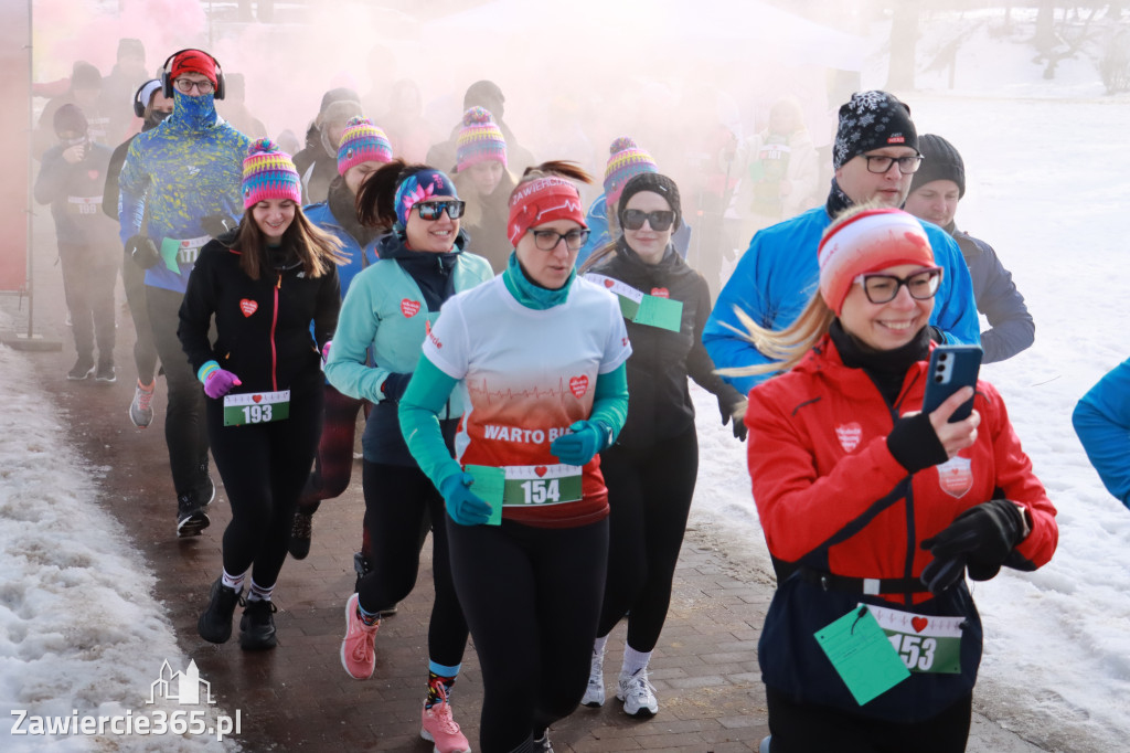 Fotorelacja: Bieg i Nordic Walking dla WOŚP w Zawierciu!