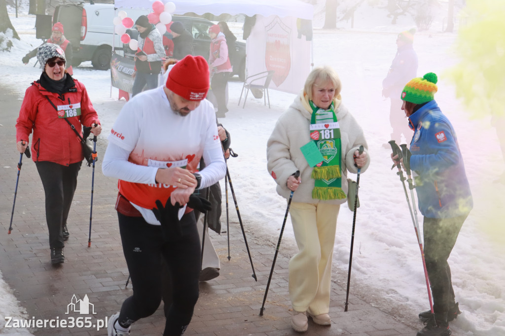 Fotorelacja: Bieg i Nordic Walking dla WOŚP w Zawierciu!