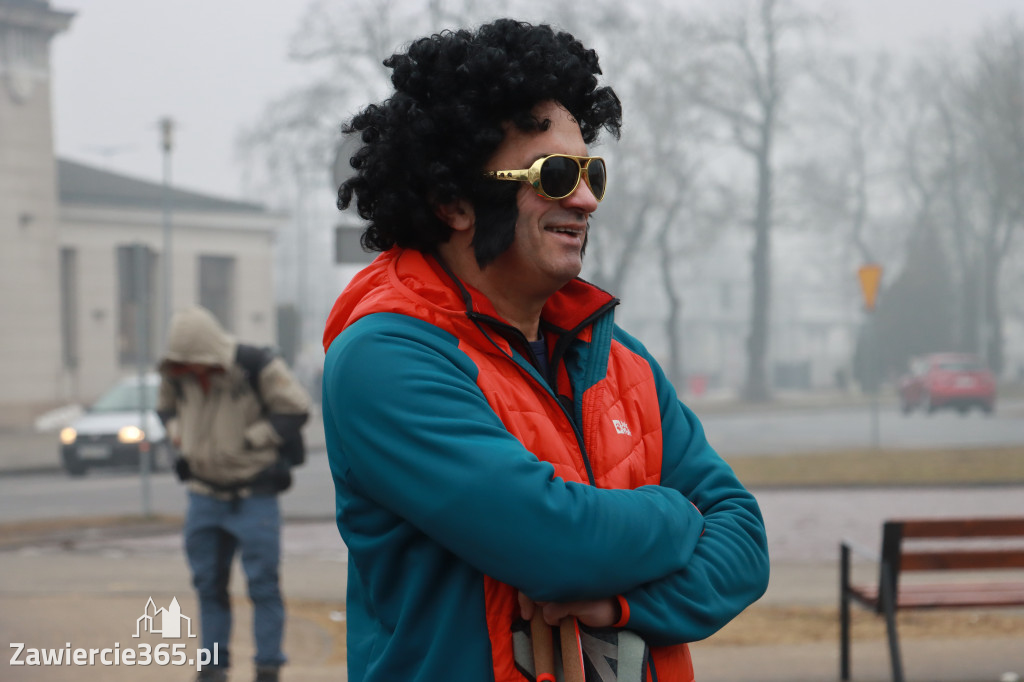 Fotorelacja: Karnawałowy Marsz Nordic Walking w Zawierciu