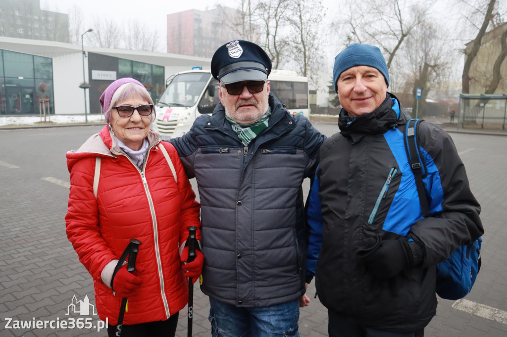 Fotorelacja: Karnawałowy Marsz Nordic Walking w Zawierciu