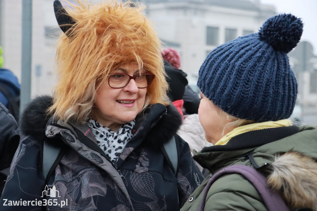 Fotorelacja: Karnawałowy Marsz Nordic Walking w Zawierciu