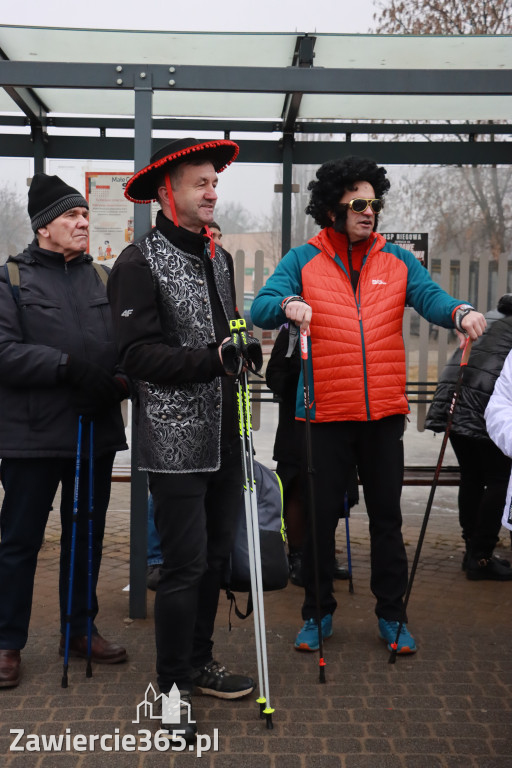 Fotorelacja: Karnawałowy Marsz Nordic Walking w Zawierciu
